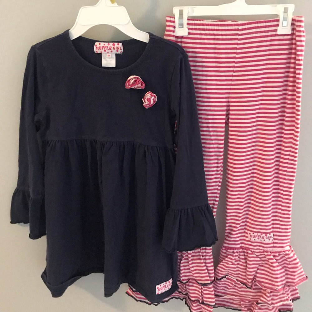 Ruffle Girl size 10